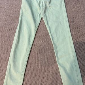 Flying Monkey Mint Green Slim Pants